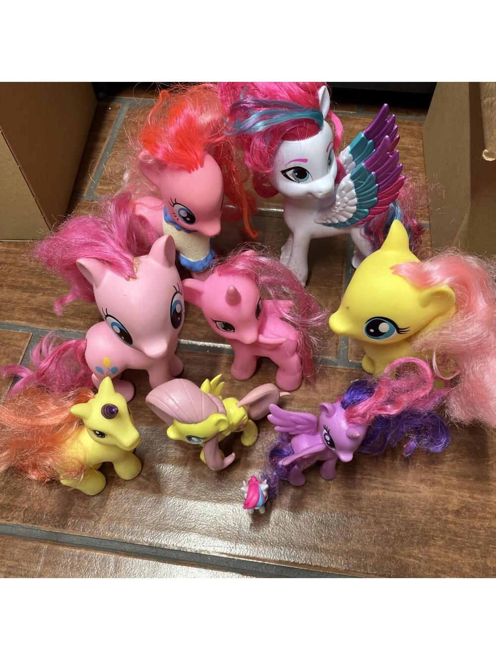Lot Of 9 My Little Pony Figures
